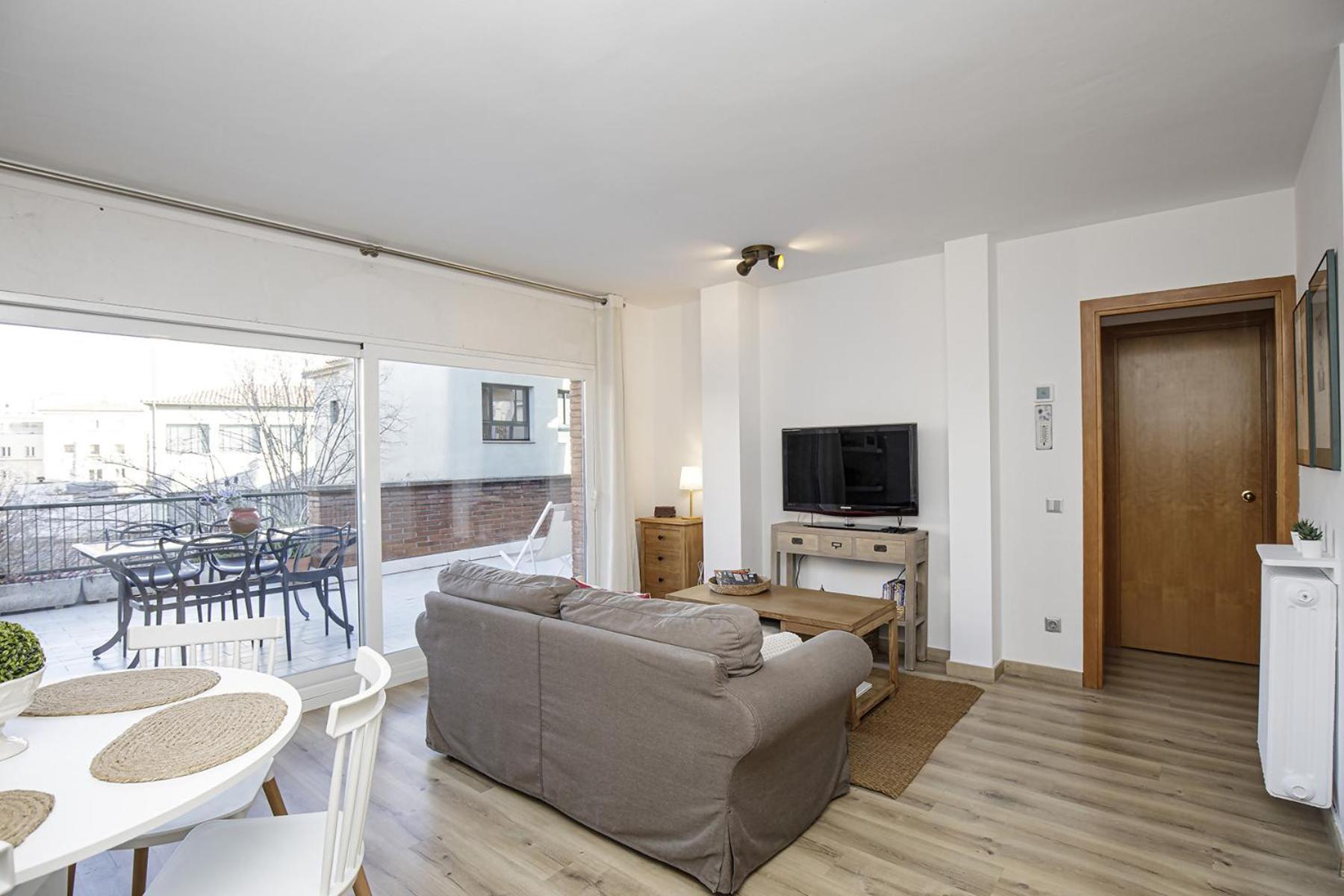 Apartamento con gran terraza Gerona Exterior foto