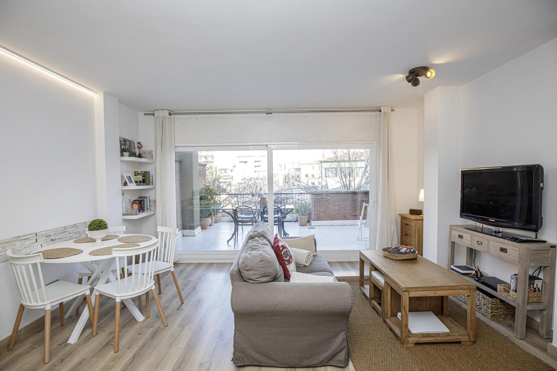 Apartamento con gran terraza Gerona Exterior foto